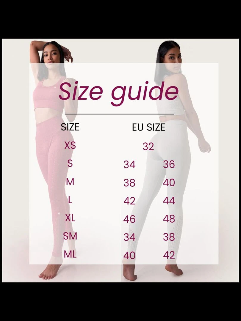 Legging Femme Fitness sans coutures Fibre Emana Taille haute  Namasté   Rose