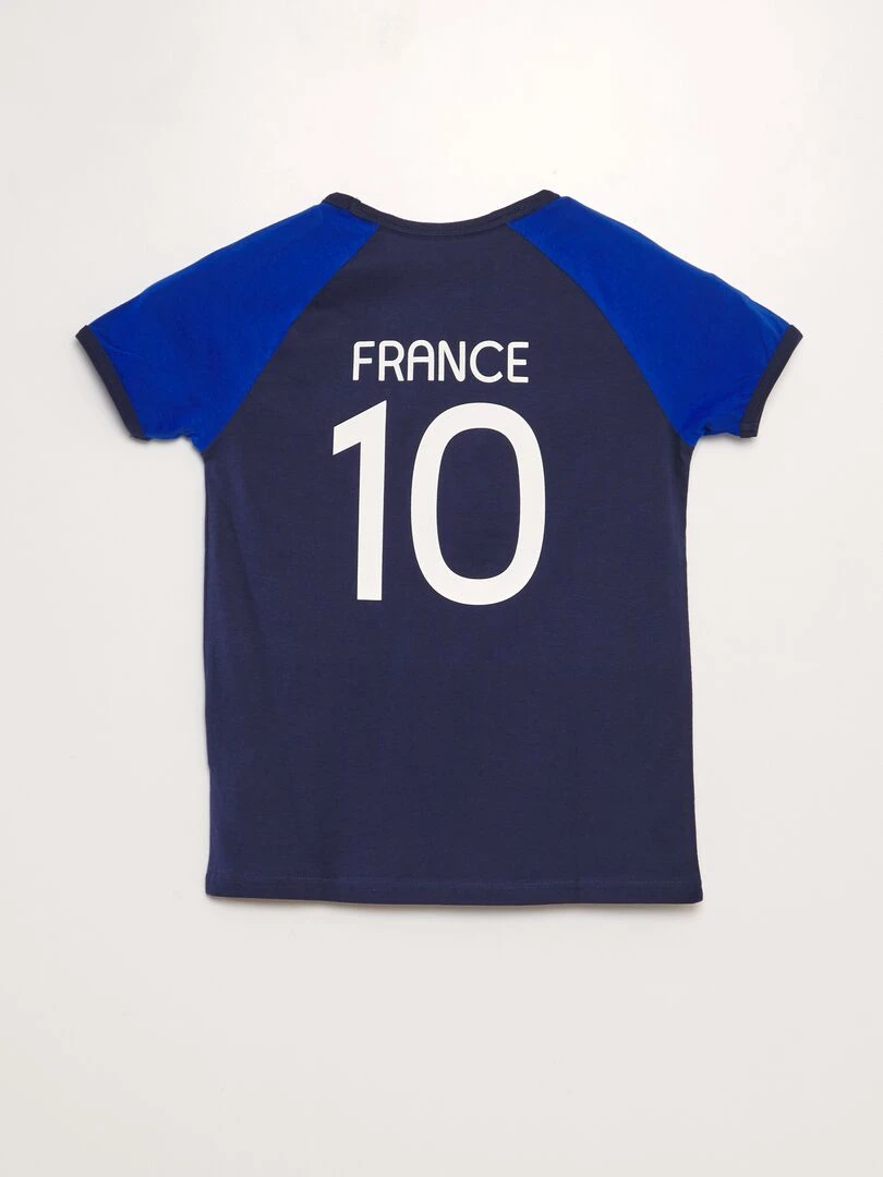 T shirt sport 'Equipe de France' Bleu