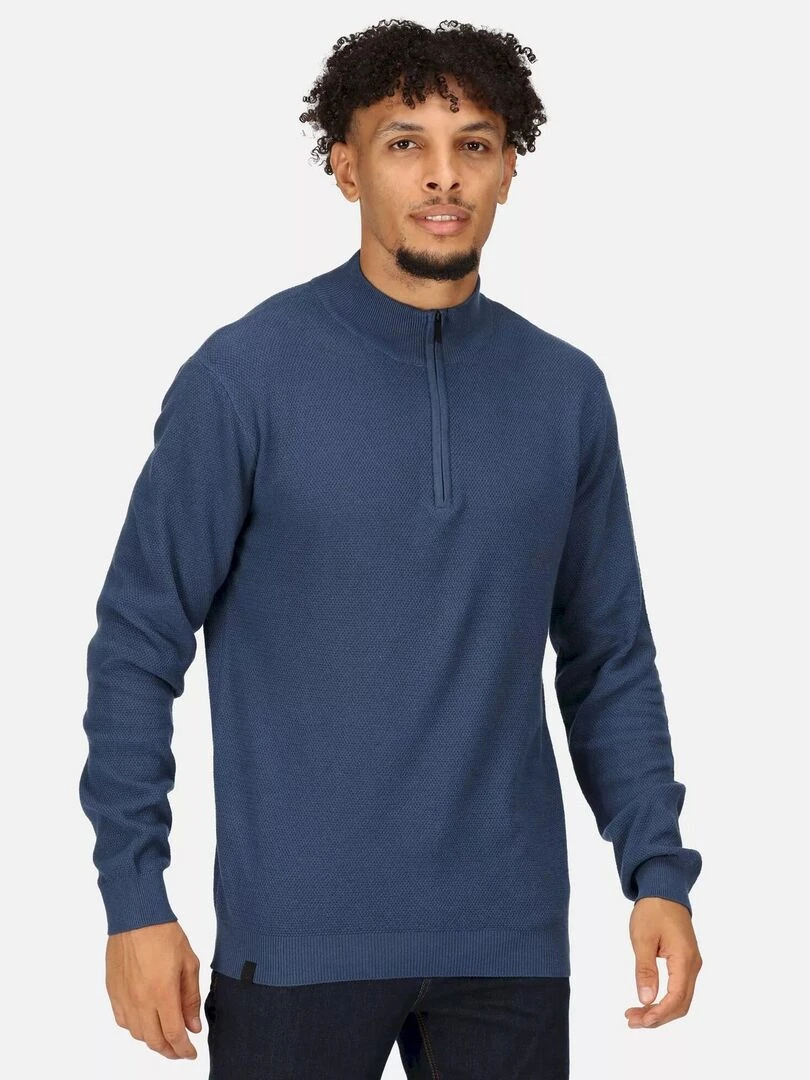 Regatta   Pull KEATON   Bleu foncé