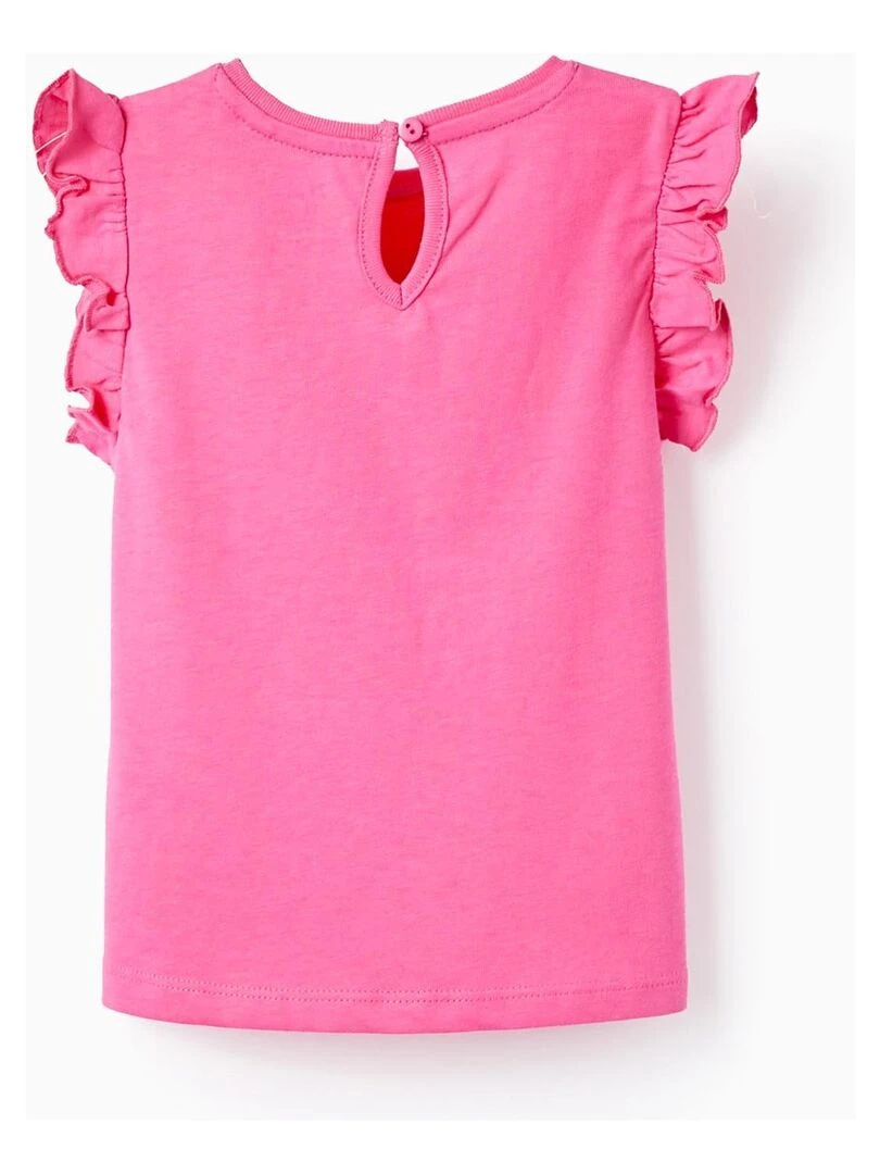 2 T Shirts En Coton Pour Bébé Fille 'Dreaming' manches courtes EXPLORING AUSTRALIA Rose