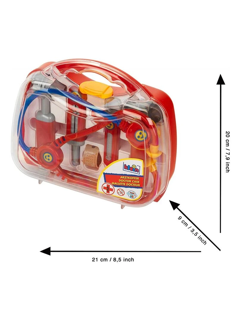 Malette Docteur Transparente Avec Accessoires   N/A