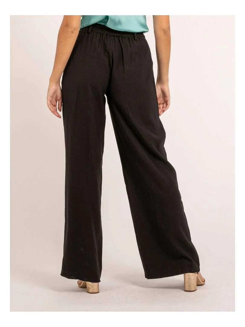 Pantalon large ELIRESS Noir