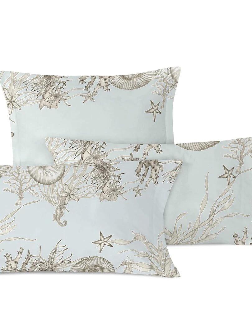 Taie d'oreiller Coral reef "Happyfriday" Blanc