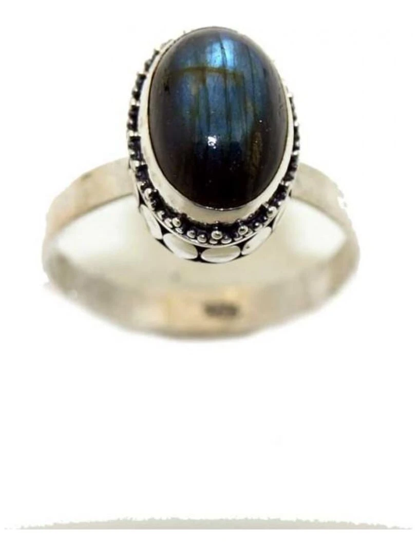 Bague argent et labradorite Bijoucolor Argent