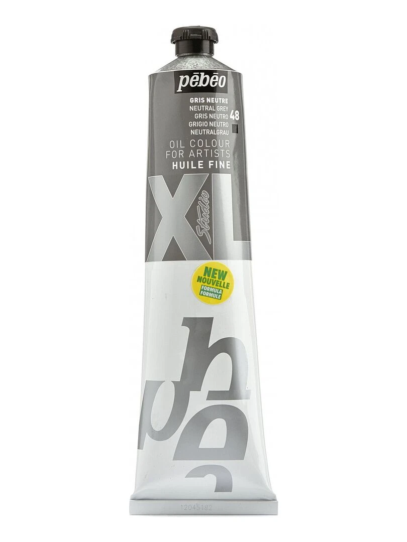 Peinture à l'huile fine XL Studio Gris neutre 200 ml N/A