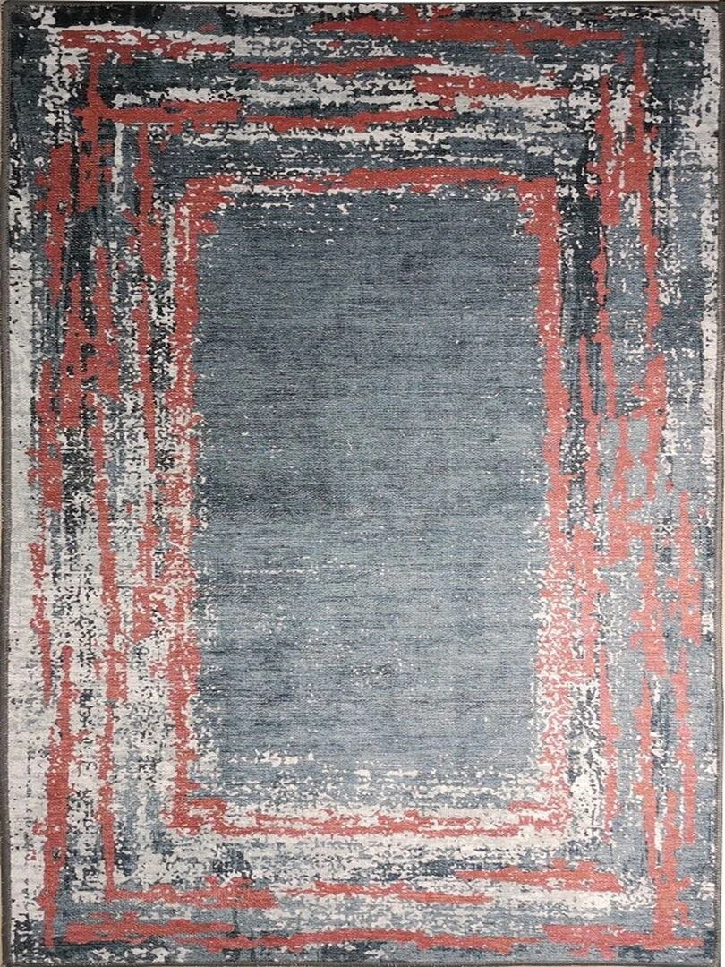 Tapis RING Noir/Rouge Noir Rouge
