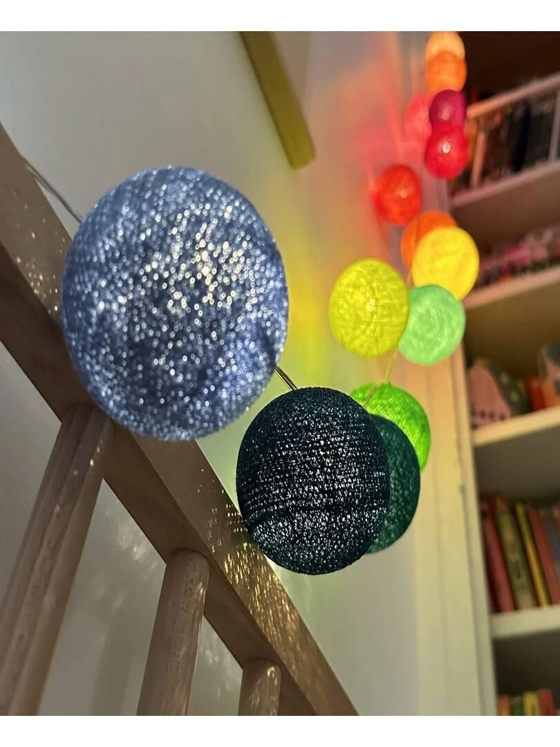 Rainbow   Guirlande LED avec télécommande   Rouge