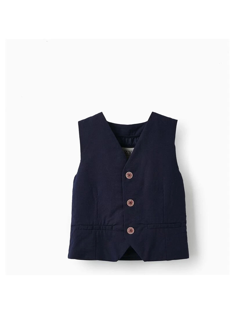 Gilet Formel pour Garçon LETS PARTY Bleu foncé