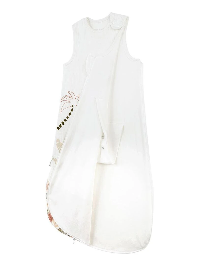 Gigoteuse d'été en gaze de coton Para   Ecru