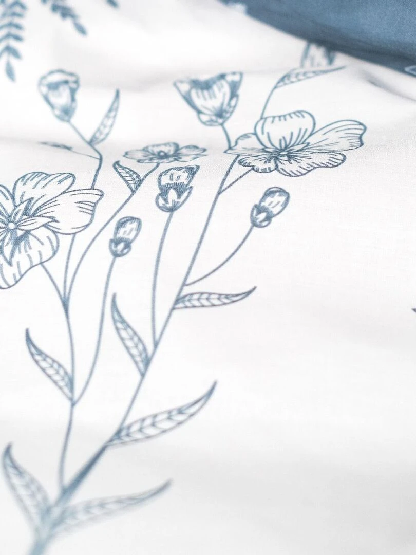 Parure de lit 'CRAZY BLAISE' 'TODAY' Bleu
