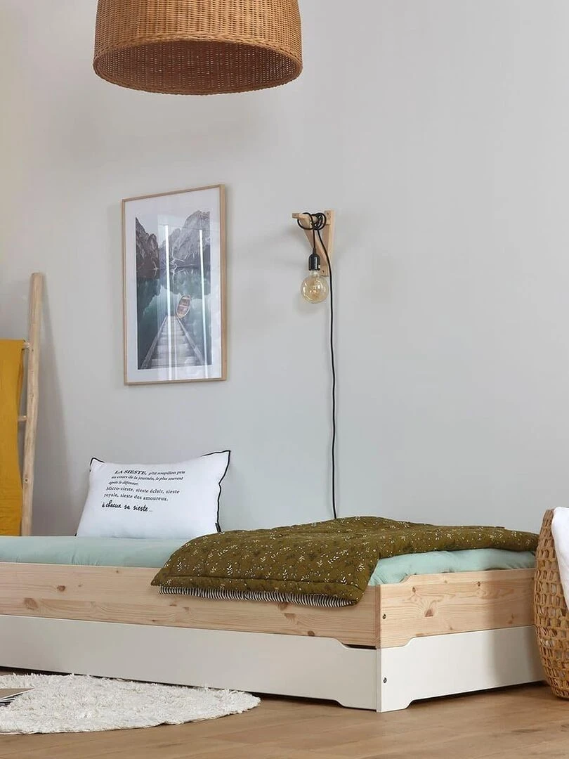 Lit empilable Jelly   AKITEN RETAIL   Marron