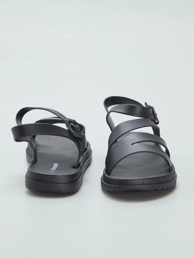 Sandales de plage à brides   Noir