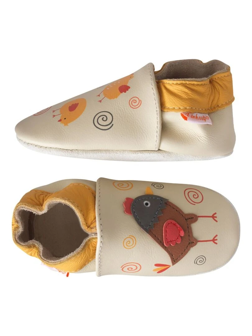 Pola et ses poussins Beige