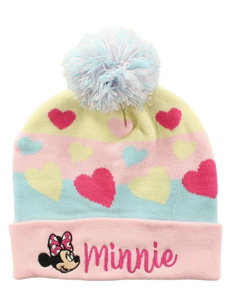 Disney Bonnet fille imprimé Minnie Rose