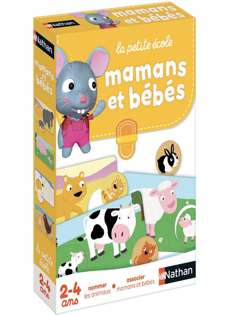 Jeu éducatif Mamans et bébés (24 pièces) N/A