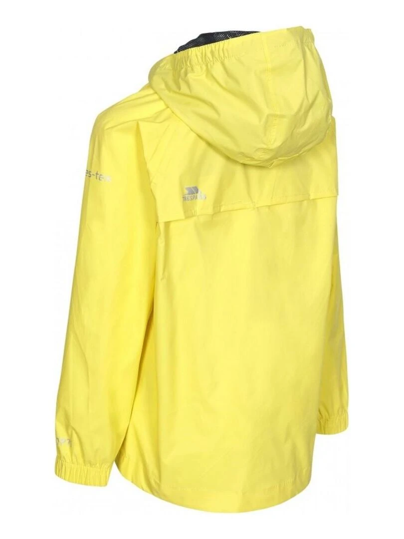 Trespass Qikpac Veste imperméable repliable unisexe Jaune