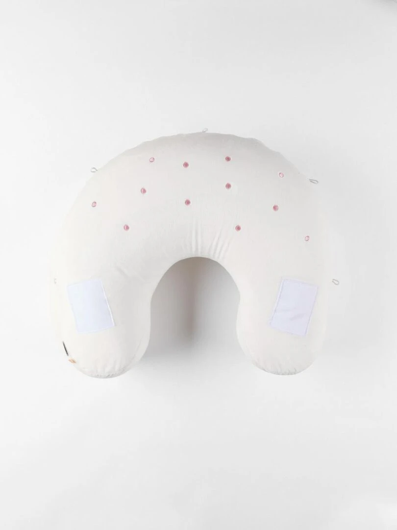 Coussin d'activités Veloudoux TSO  évolutif   Noukie's   Beige