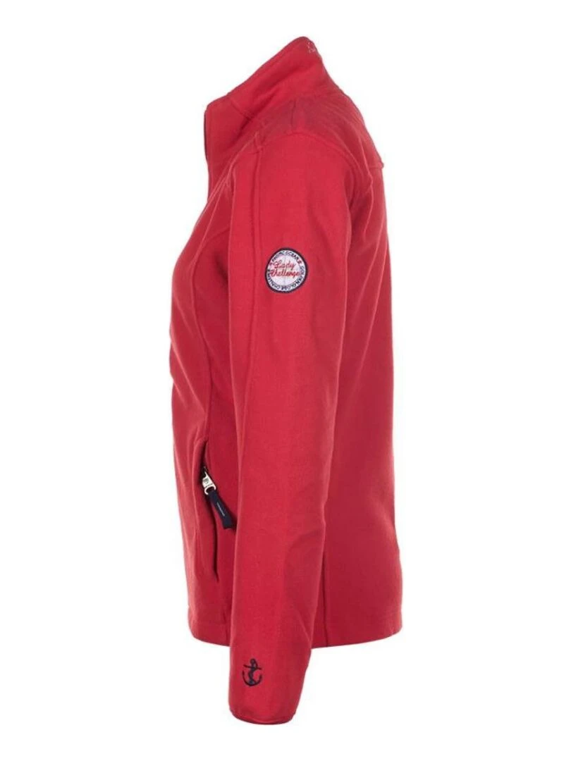 Blouson polaire femme ASPOY   Rouge