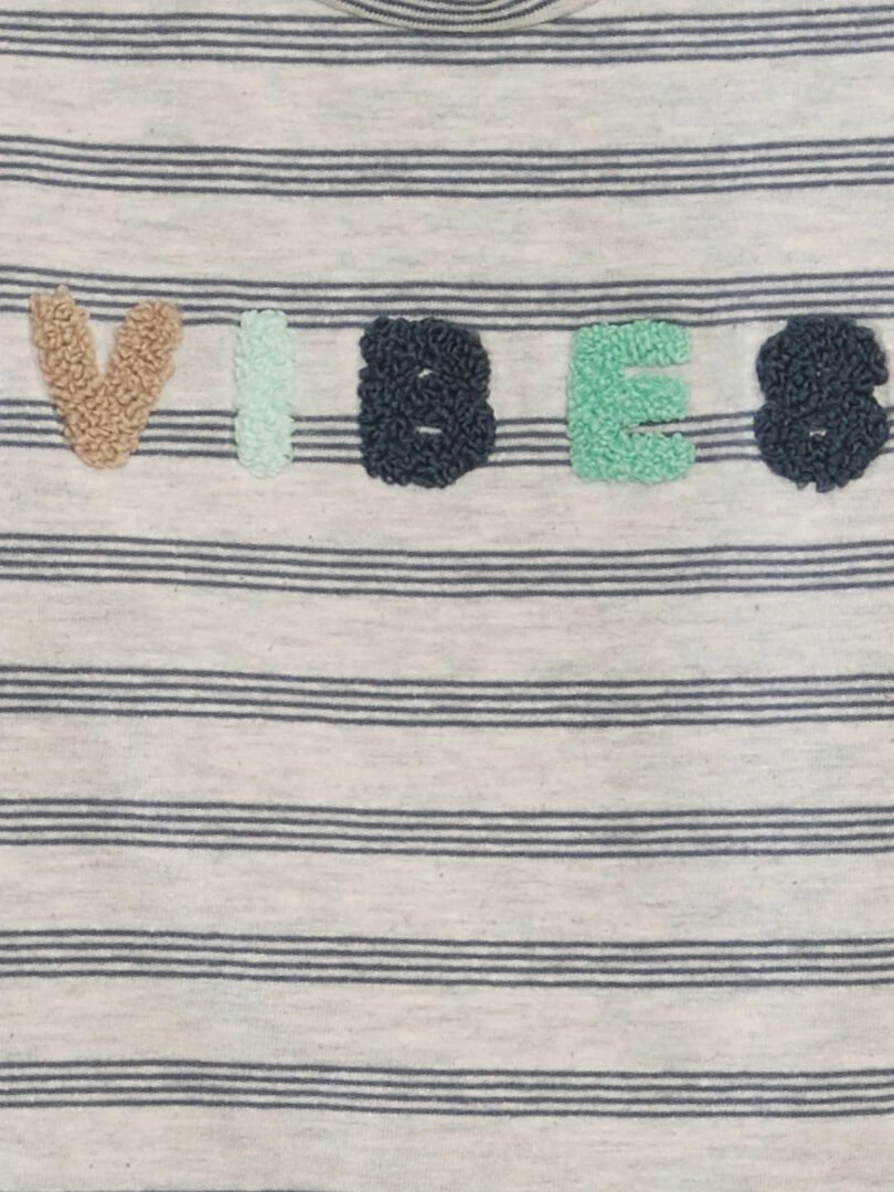 Ensemble T shirt et short 2 pièces Bleu