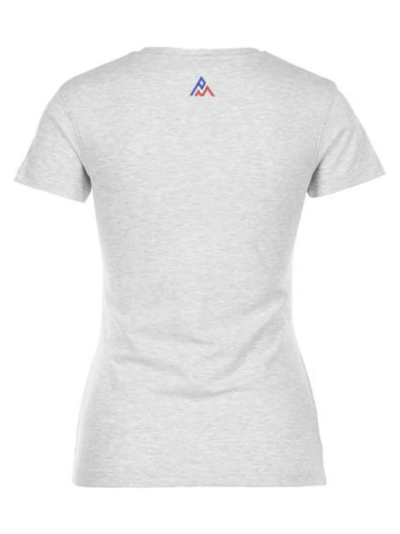 T shirt manches courtes femme ACOSMO Gris