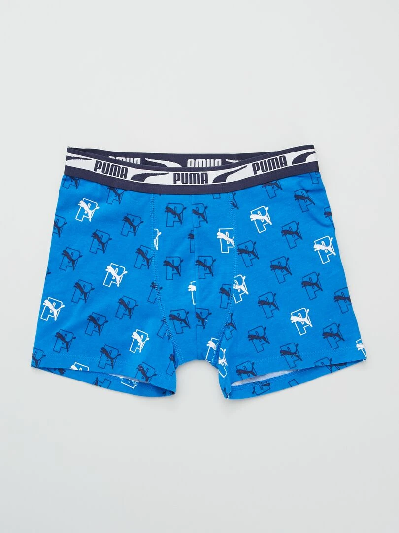 Boxers 'Puma'   Lot de 2   Bleu marine