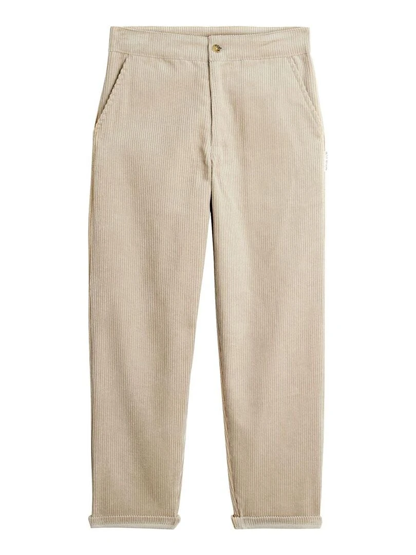 Pantalon en velours côtelé garçon Colorado Beige