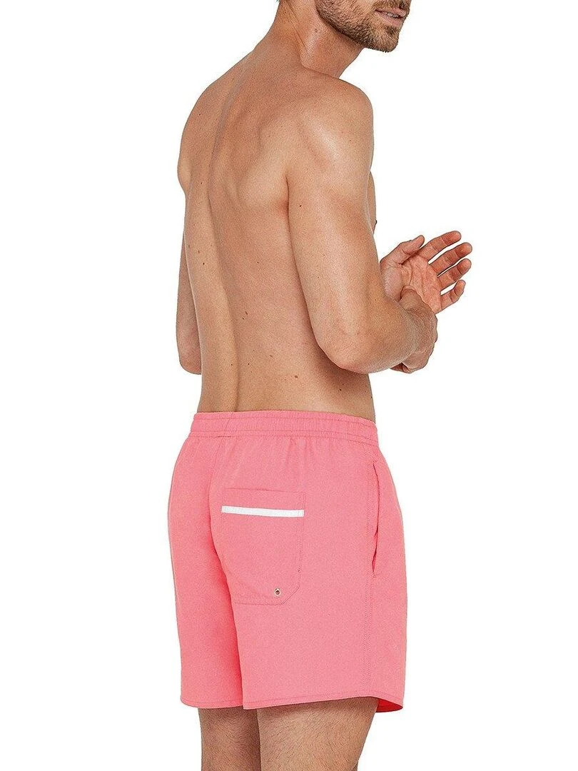 Maillot de bain short à séchage rapide Digue   Rose