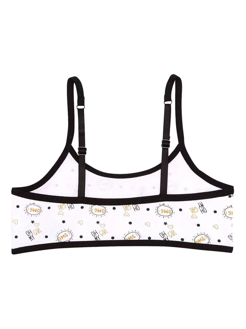 Brassière fille Prague Blanc