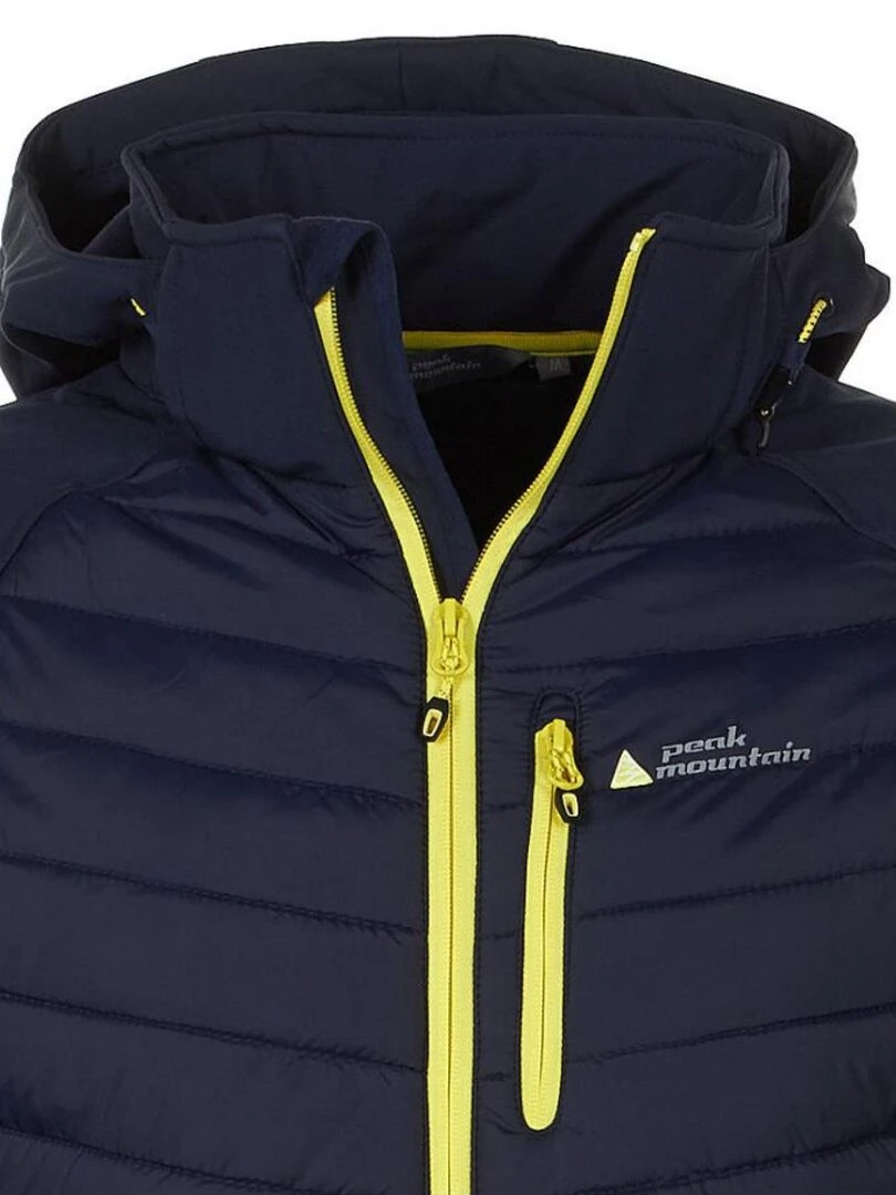 Blouson softshell homme CAPASO   PEAK MOUNTAIN   Bleu