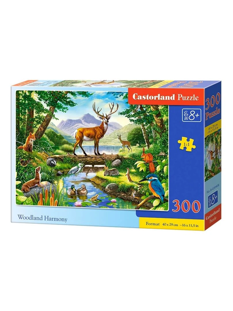 Puzzle 300 pièces : Harmonie dans les bois N/A