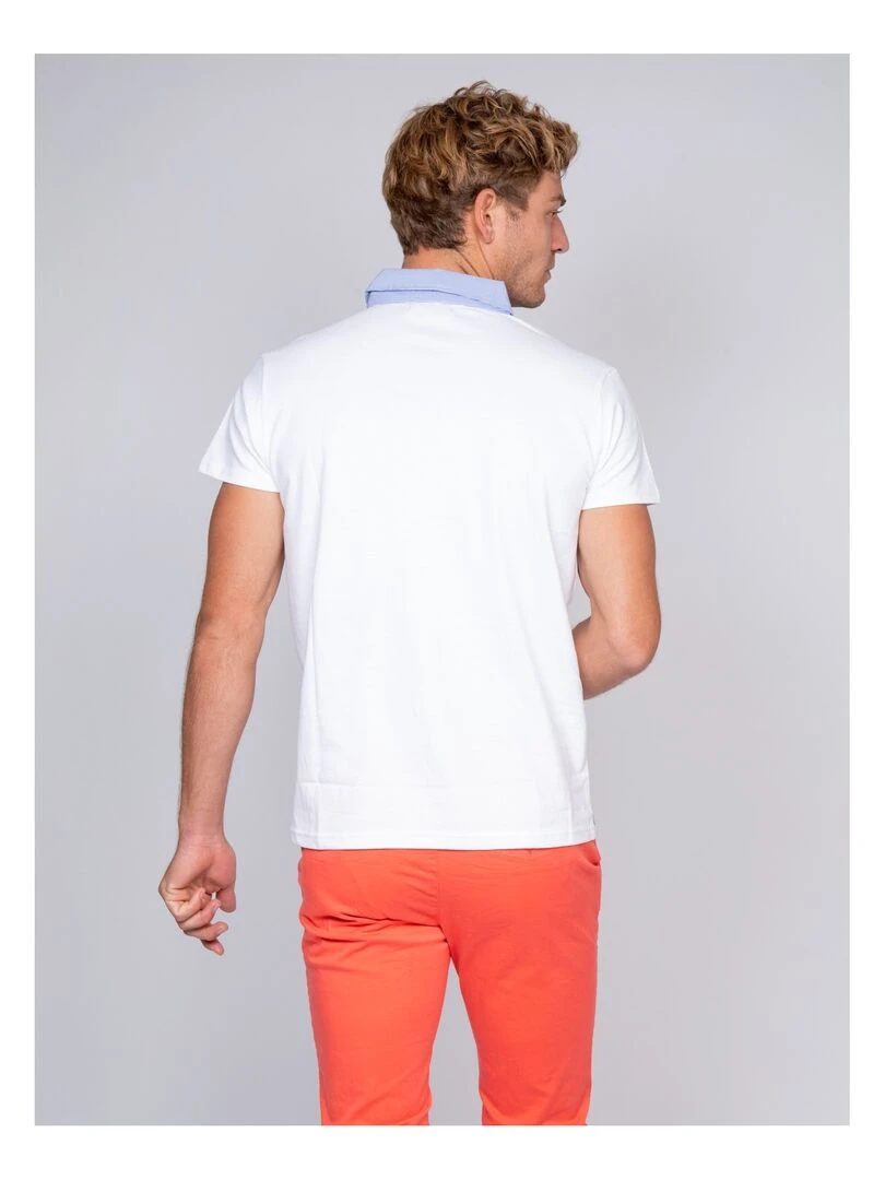 Polo PINOLE Blanc