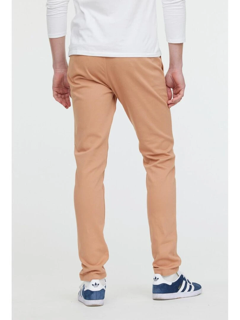 Lee Cooper   Pantalon coton chino slim fit NEILS   Orange