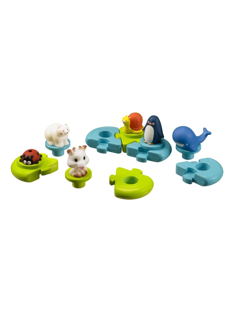 Puzzle de bain Sophie la girafe Multicolore