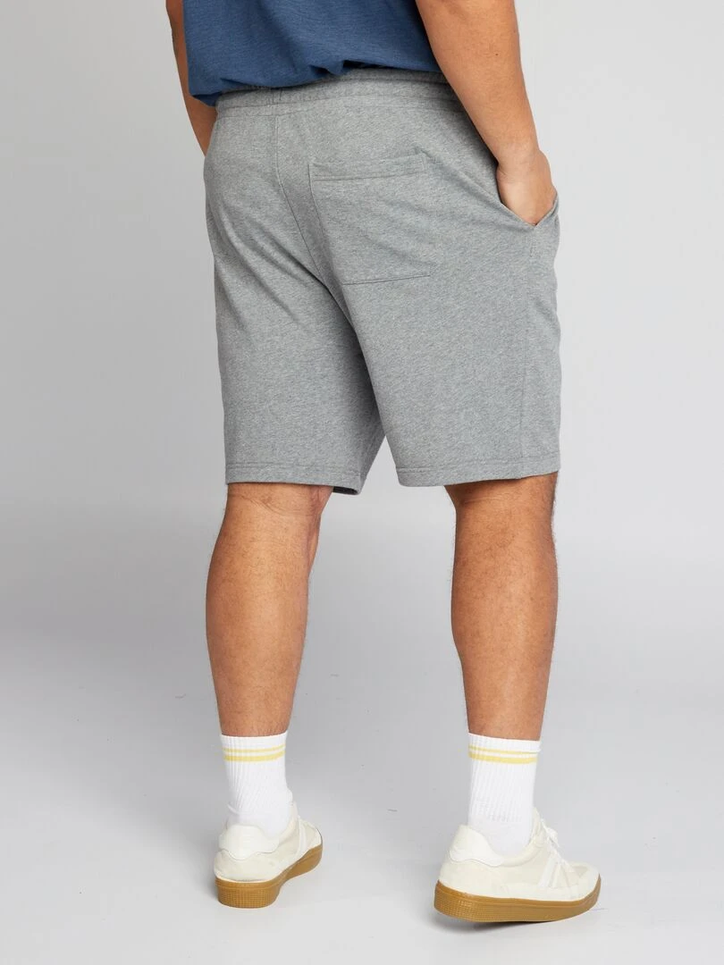 Short en molleton   Gris