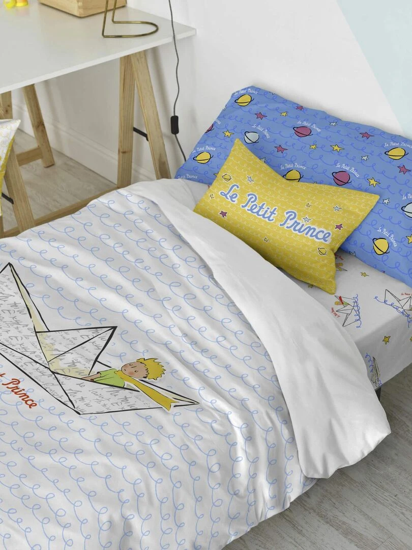 Housse de coussin Navire "Happyfriday"   Blanc