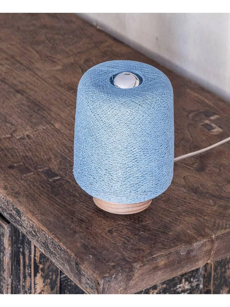 Lampe à poser Madison   Bleu céladon