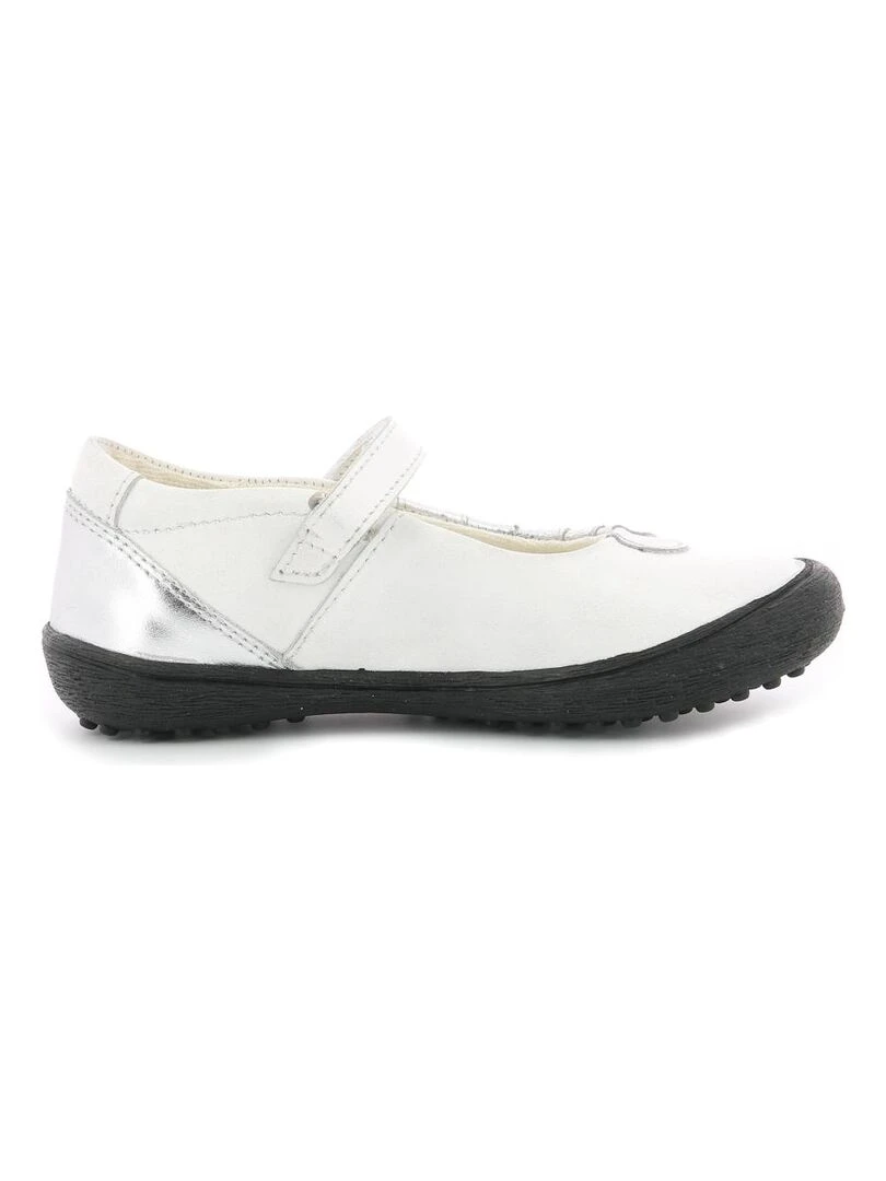 Babies Cuir Fory Blanc