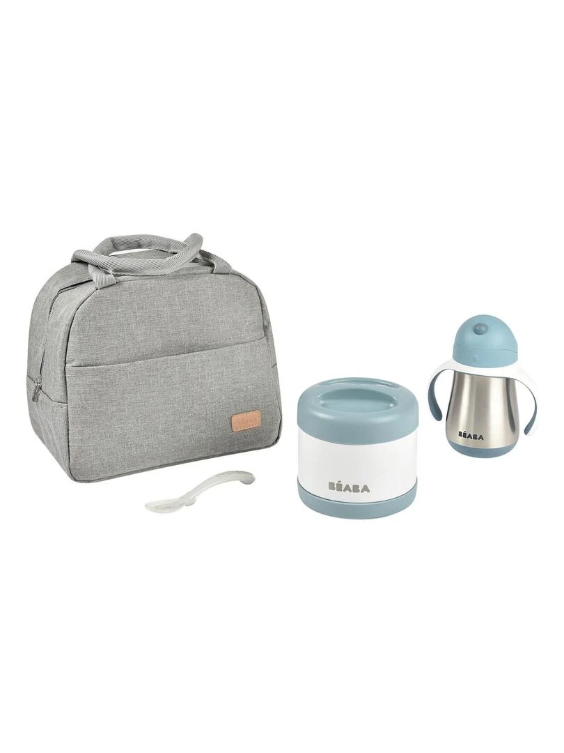 Set repas On the go Windy Blue Bleu