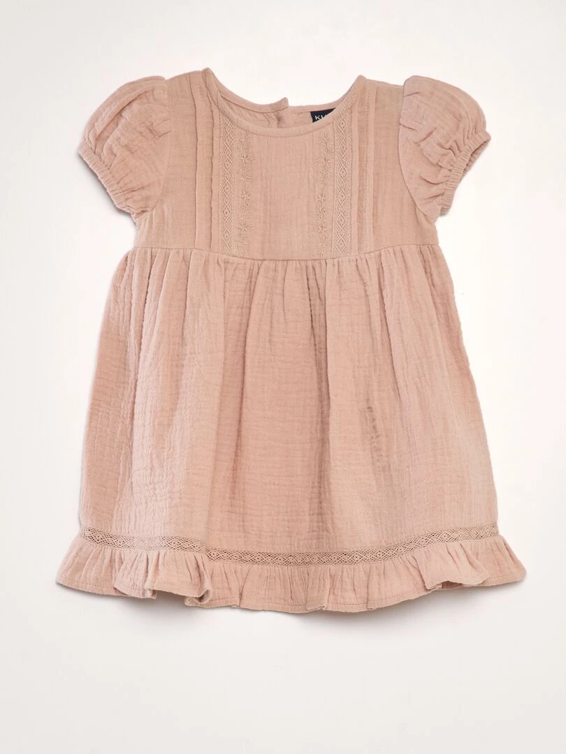Ensemble robe et culotte 2 pièces Rose