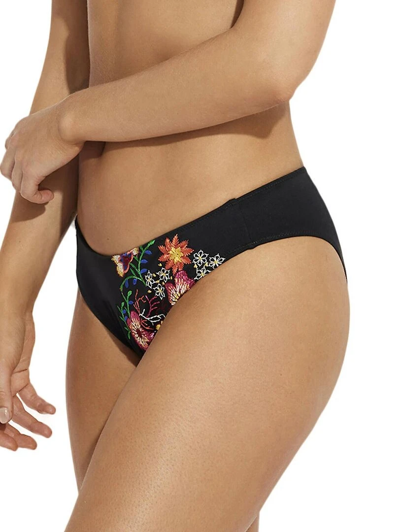 Bas maillot slip de bain Julieta   Noir