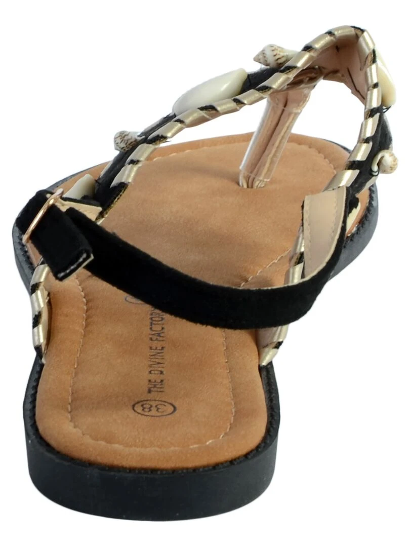 Sandale The Divine Factory TX3961   Noir