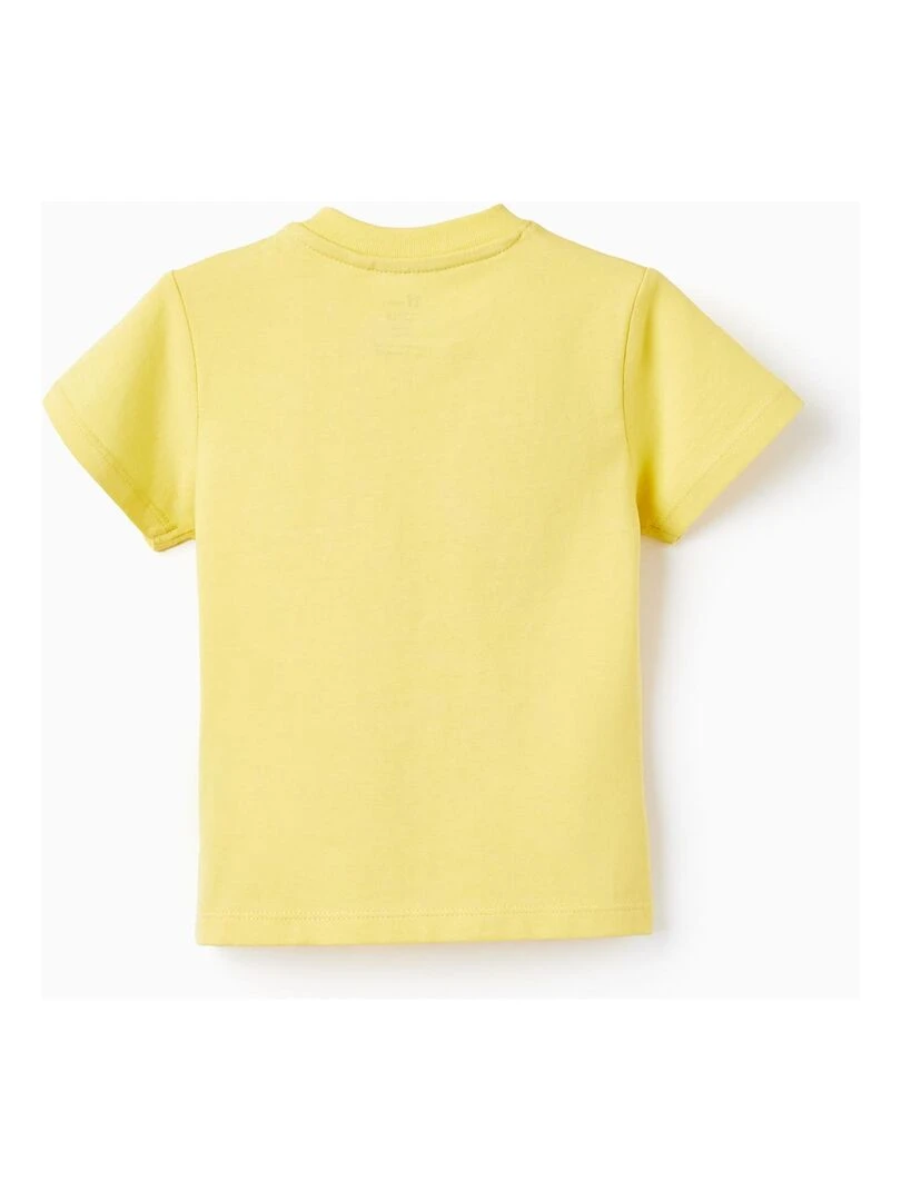 T Shirt En Coton Pour Bébé Garçon 'Dress Up' manches courtes AUSTRALIAN SURFING Jaune