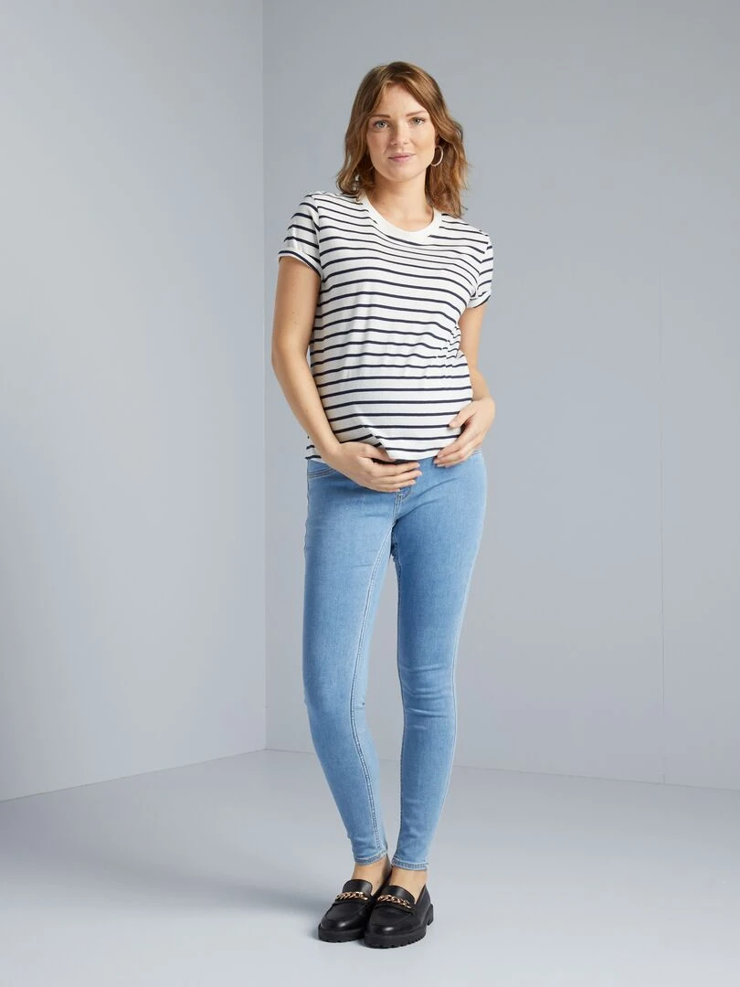 Jegging grossesse avec bandeau Triple stone