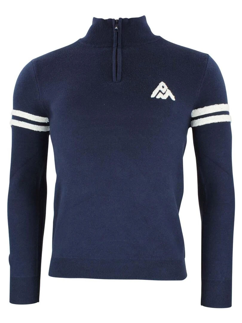 Pull homme CELESTE PEAK MOUNTAIN Bleu marine