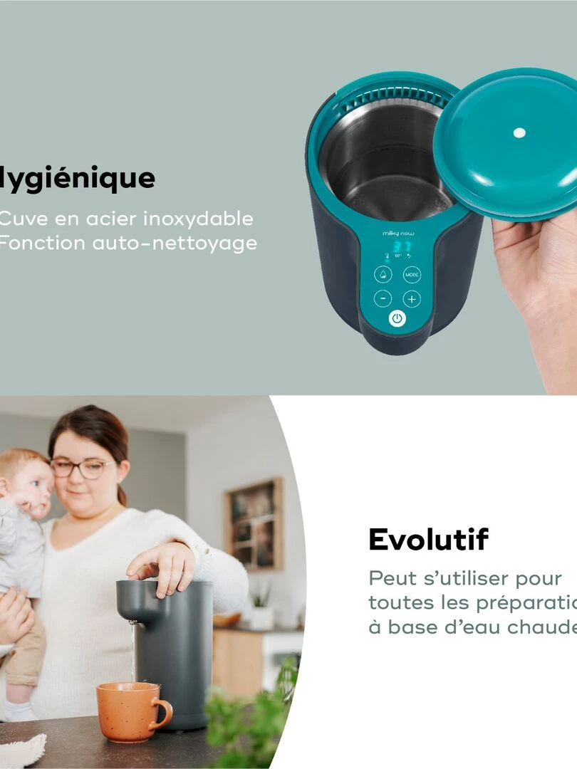 Préparateur De Biberons milky Now Babymoov   Gris