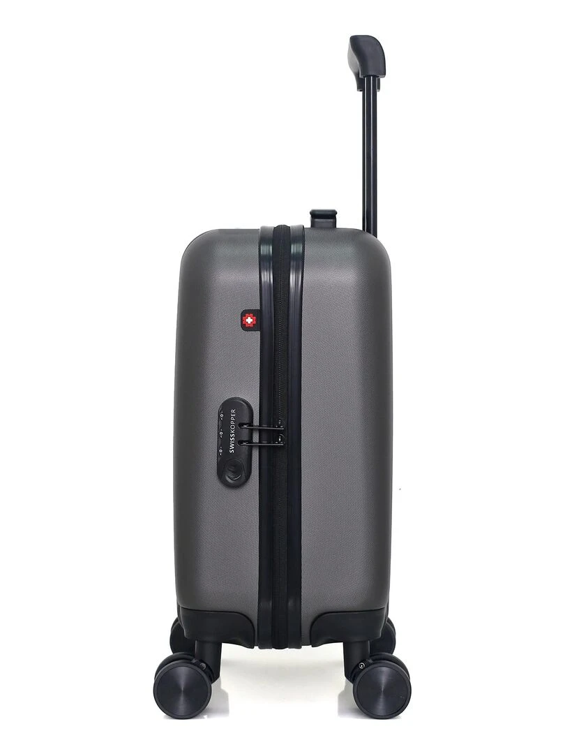 SWISS KOPPER   VALISE CABINE XS RÜTI 4 ROUES 46 CM   Gris foncé