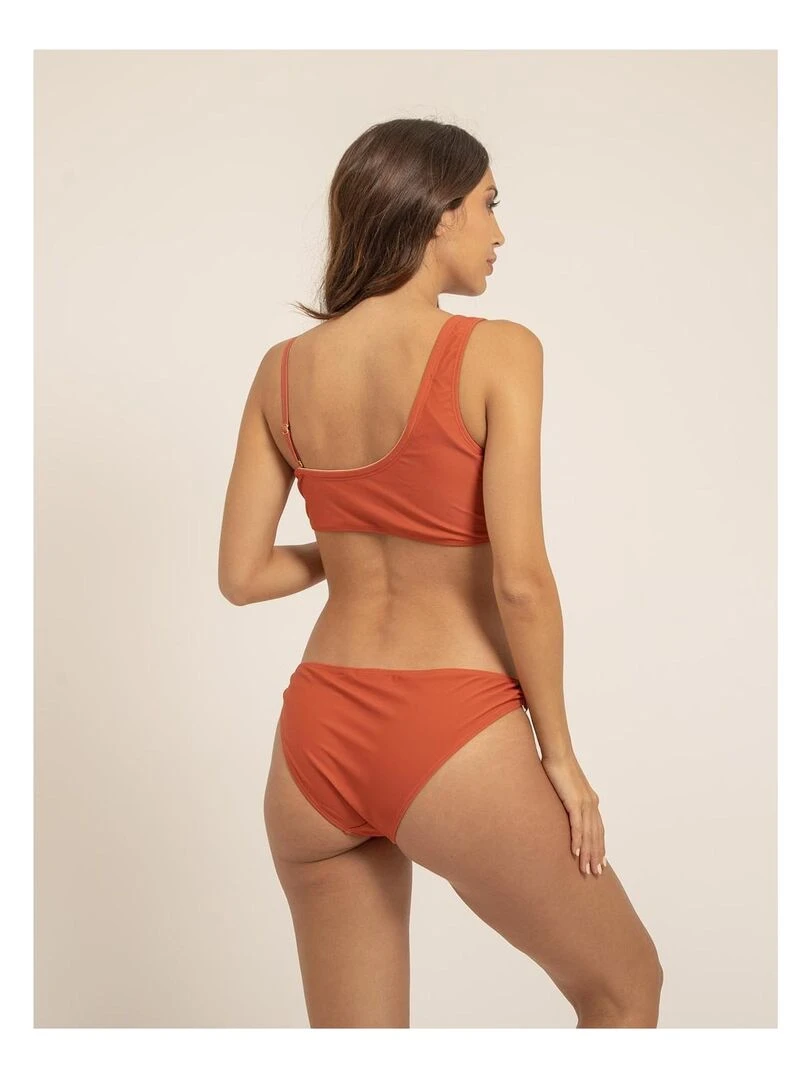 Maillot 2 pièces GRETA Rouge brique