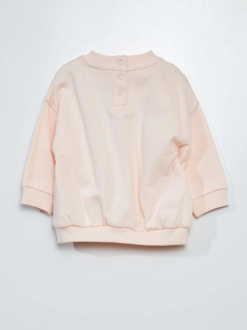 Sweat 'Pat'Patrouille' col rond   Rose