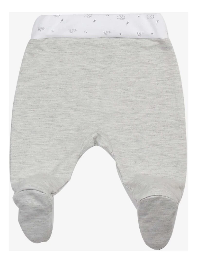 Pantalon naissance bébé Kinousses   Gris