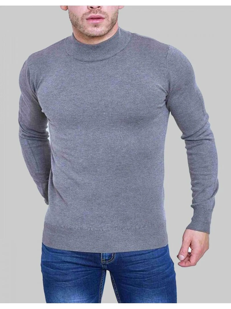 Pull manches longues Kebello Gris